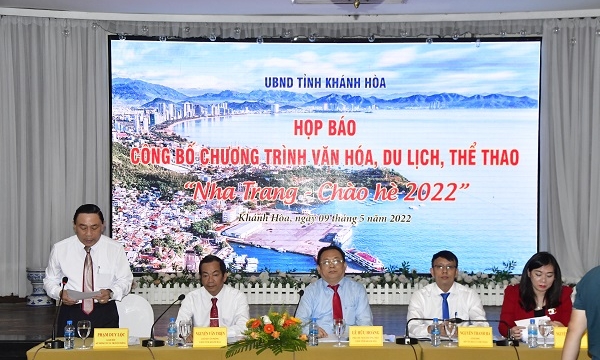 Khánh Hòa công bố chương trình Văn hóa, Du lịch, Thể thao “ Nha Trang- Chào hè 2022”