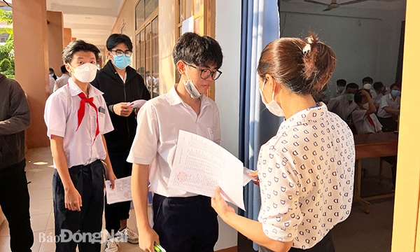 Đồng Nai bắt đầu chấm thi tuyển sinh lớp 10 năm học 2022-2023 từ mai 20/6