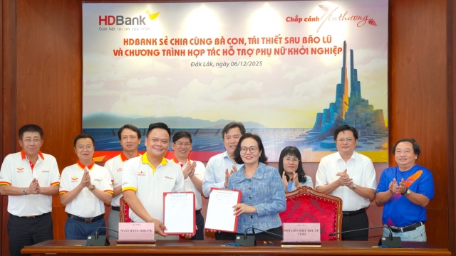 HDBank đẩy mạnh gói vay ưu đãi, đồng hành với Đắk Lắk, Gia Lai, Khánh Hòa phục hồi sau lũ - thuonghieucongluan.com.vn
