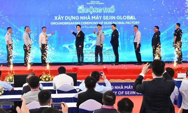 Khánh Hòa: Tập đoàn Sejin đầu tư nhà máy gần 1.000 tỷ đồng tại Khu công nghiệp Ninh Thủy