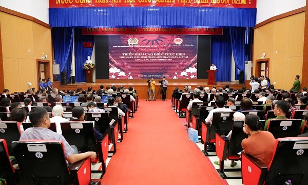 Khánh Hòa: Triển khai cao điểm thu nhận mẫu sinh phẩm ADN thân nhân liệt sĩ chưa xác định thông tin