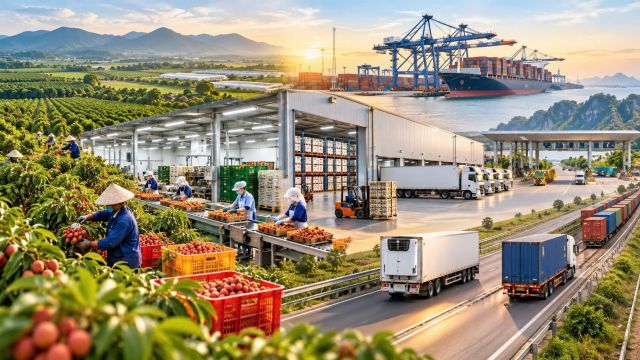 Logistics phải đi trước một bước để giữ giá trị nông sản