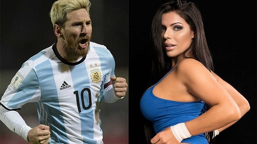 Hoa hậu vòng ba gạt bỏ quê hương, ủng hộ Messi - Hình 2