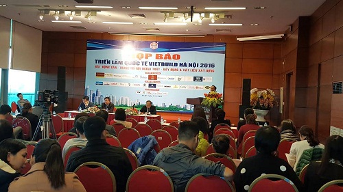 Triển lãm Vietbuild 2016 tại Hà Nội thu hút 1.350 gian hàng