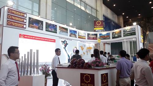 Tôn Hoa Sen: Sản phẩm nổi bật tại Triển lãm quốc tế Vietbuild Hà Nội 2016
