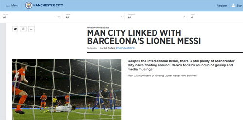 Messi chưa gia hạn hợp đồng: Man City công khai theo đuổi - Hình 1
