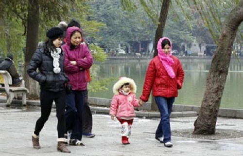 Từ đêm 22/11, miền Bắc đón đợt rét đậm