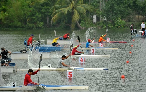 Hà Nội tạm thời dẫn đầu tại Giải đua thuyền toàn quốc năm 2016 - Hình 1