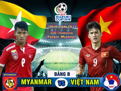 Myanmar - Việt Nam: Thử thách đầu tiên (AFF Cup )