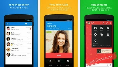 Hike - Bản sao của Snapchat