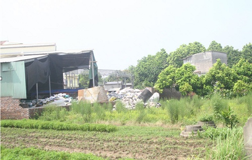 Hưng Yên : Lấn chiếm đất công xây dựng xưởng 10 năm vẫn chưa xử lý?