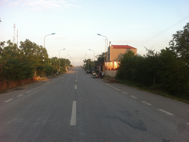 Những dãy đèn cao áp không sáng trên cầu, đường cao tốc Cầu Giẽ - Ninh Bình?