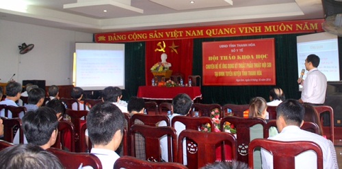 Thanh Hóa:Hội thảo khoa học ứng dụng “kỹ thuật mổ nội soi”