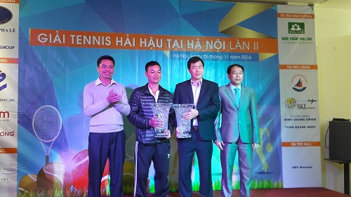 Giải Tennis huyện Hải Hậu tại Hà Nội: Ấm tình quê hương - Hình 1