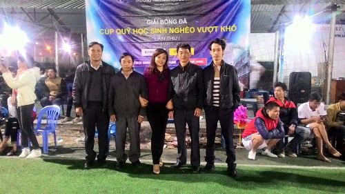 Cựu HS Trường THPT Nguyễn Quán Nho: Tổ chức giải bóng đá vì học sinh nghèo vượt khó - Hình 1