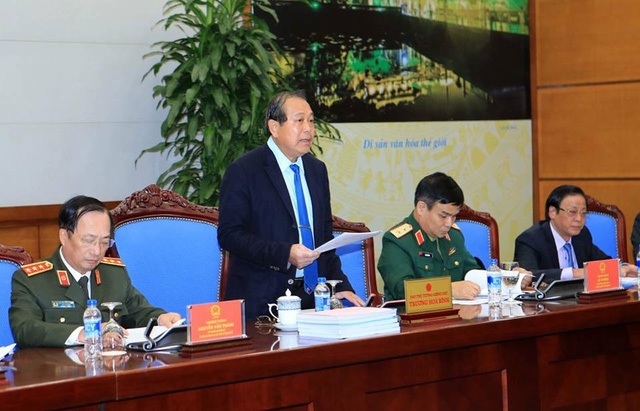 Phó Thủ tướng Trương Hòa Bình chủ trì cuộc họp Hội đồng Tư vấn đặc xá