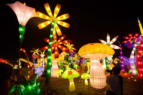 Người Hà Nội “đổ xô” chiêm ngưỡng Lễ hội đèn lồng Việt Nam - Hàn Quốc - Hình 3