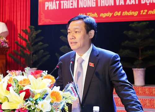 Phó Thủ tướng Vương Đình Huệ tiếp xúc cử tri tại Hà Tĩnh - Hình 1