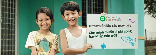 Cùng “GRAB trao gửi niềm vui” đến 7.000 trẻ em kém may mắn