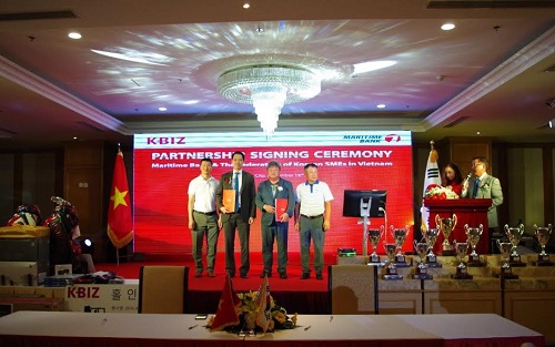 Maritime Bank trở thành ngân hàng đối tác chiến lược đầu tiên của KBIZ - Hình 1