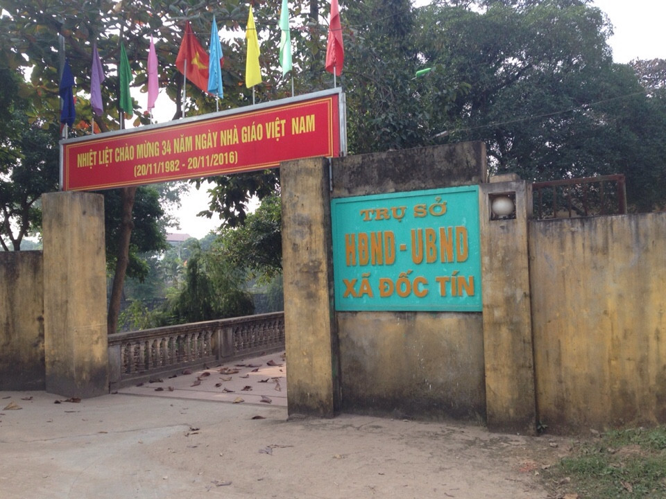 Bài 2: Chủ tịch UBND Xã Đốc Tín (Mỹ Đức, Hà Nội) Trần Đình Mỳ trả lời sai vì... say rượu?