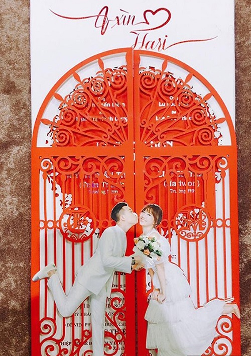 Hé lộ bức ảnh cưới đầu tiên của Trấn Thành và Hari Won - Hình 2