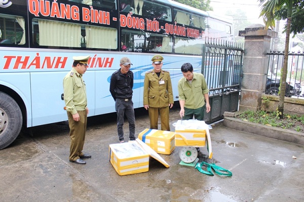 Quảng Ninh: Liên tiếp bắt giữ nhiều lô hải sản, bốc mùi hôi thối - Hình 1