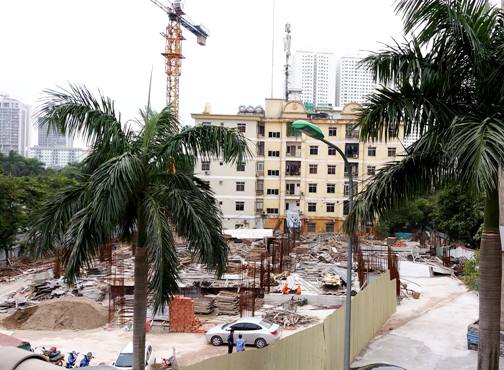 Xây dựng không phép tại lô CC2 KĐT Bắc Linh Đàm: Tránh “nhờn luật”, phải xử lý nghiêm!