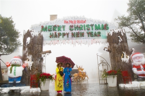 Thế giới cổ tích Noel Bà Nà Hills