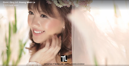 Cô dâu Hari Won đẹp hút hồn trong clip hậu trường chụp ảnh cưới - Hình 3