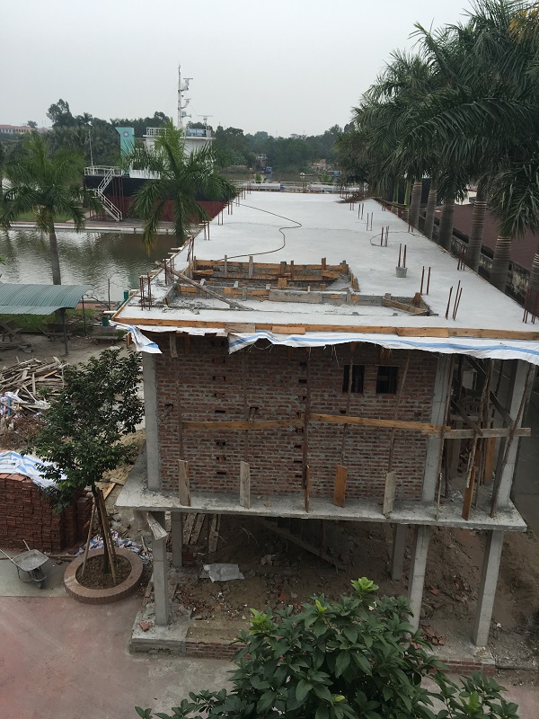 Dương kinh - Hải Phòng: Bị đình chỉ, công trình không phép vẫn tiếp tục thi công