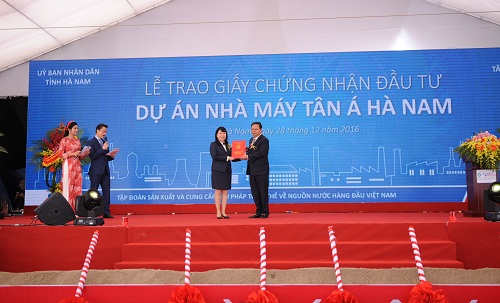 Tân Á Đại Thành khởi công Nhà máy thứ 12 tại Hà Nam - Hình 1