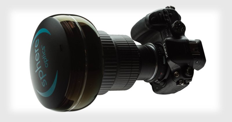 Ống kính Sphere biến DSLR trở thành máy ảnh 360 độ - Hình 1
