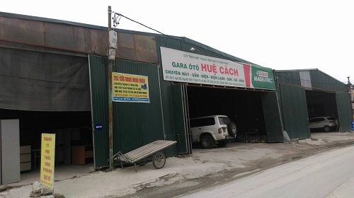 Dự án CX3: Biến đất xây văn phòng điều hành thành gara ô tô