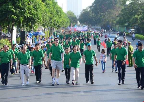 15.000 người tham gia đi bộ từ thiện Lawrence S.Ting - Hình 1