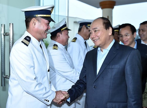 Thủ tướng thăm Trung tâm Phối hợp tìm kiếm cứu nạn hàng hải Khu vực II - Hình 1