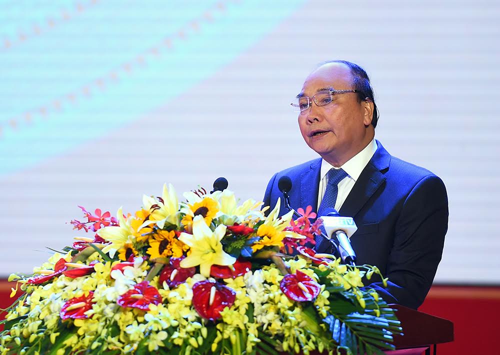 Thủ tướng Nguyễn Xuân Phúc dự lễ kỷ niệm 20 năm tái lập tỉnh Bình Phước - Hình 1