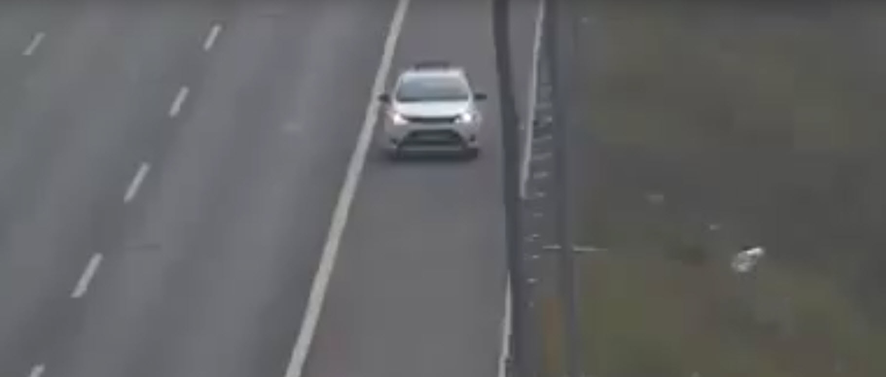 Truy tìm xe ô tô chạy ngược chiều trên cao tốc Hà Nội – Hải Phòng