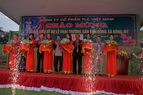 Khánh thành sân vận động cỏ nhân tạo lớn nhất huyện Thanh Trì - Hình 1