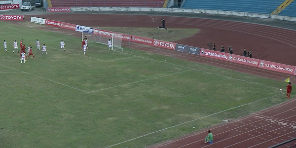 CLB Bóng đá Hải Phòng "ngã ngựa" ngay trên sân nhà, trận mở màn giải đấu V-League 2017