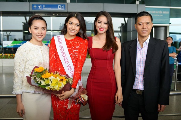 Lệ Hằng chính thức lên đường tham dự Miss Universe 2016