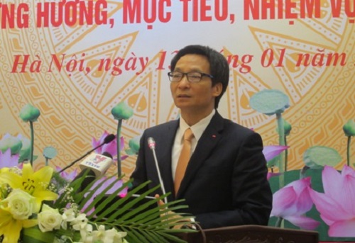 Phó Thủ tướng Vũ Đức Đam dự hội nghị của Bộ LĐ-TB&XH