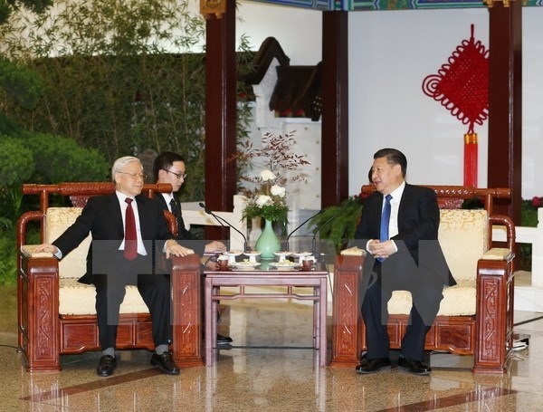 Việt Nam - Trung Quốc ra Thông cáo chung nhân chuyến thăm của Tổng Bí thư Nguyễn Phú Trọng - Hình 1