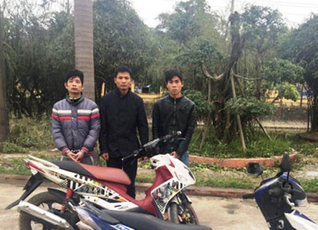 Thanh Hóa: Bắt nhóm đối tượng gây ra hàng loạt vụ cướp trong đêm