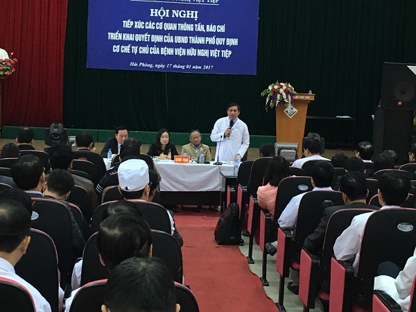 Bệnh viện Hữu nghị Việt - Tiệp (Hải Phòng): Được thực hiện cơ chế tự chủ