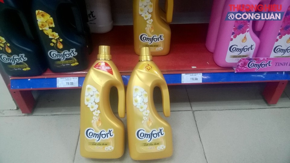 Aeon Citimart bán nước xả vải nghi hết hạn sử dụng: Do nhà cung cấp thay đổi nhãn mác?