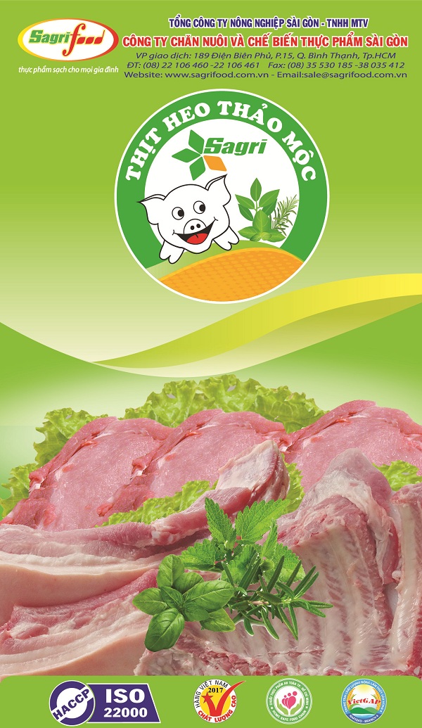 Sản phẩm thịt heo thảo mộc Sagri đạt top 100 sản phẩm vàng Việt Nam - Hình 1