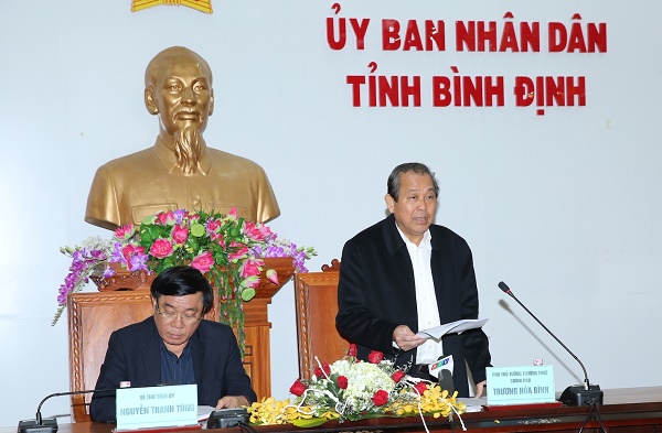 Phó Thủ tướng Trương Hòa Bình thăm và làm việc tại tỉnh Bình Định - Hình 1