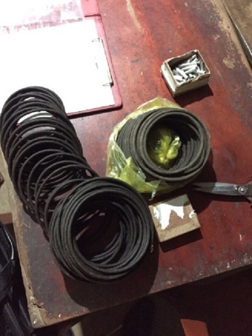 Thanh Hóa: Thu giữ 50kg thuốc nổ trái phép trên xe khách