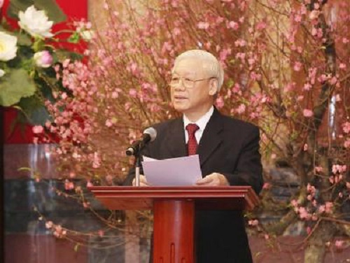 Tổng Bí thư Nguyễn Phú Trọng: Chúc Tết đồng bào cả nước - Hình 1